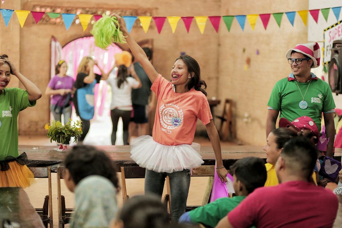 Campuka's tweet photo. ¡Las segundas partes son muy buenas! ¡Gracias Liz por volver a compartir la #magia #Campuka con nosotros en tu segundo #campamento! #SoñemosJuntos #CancerInfantil https://t.co/zsVHxWyYBK