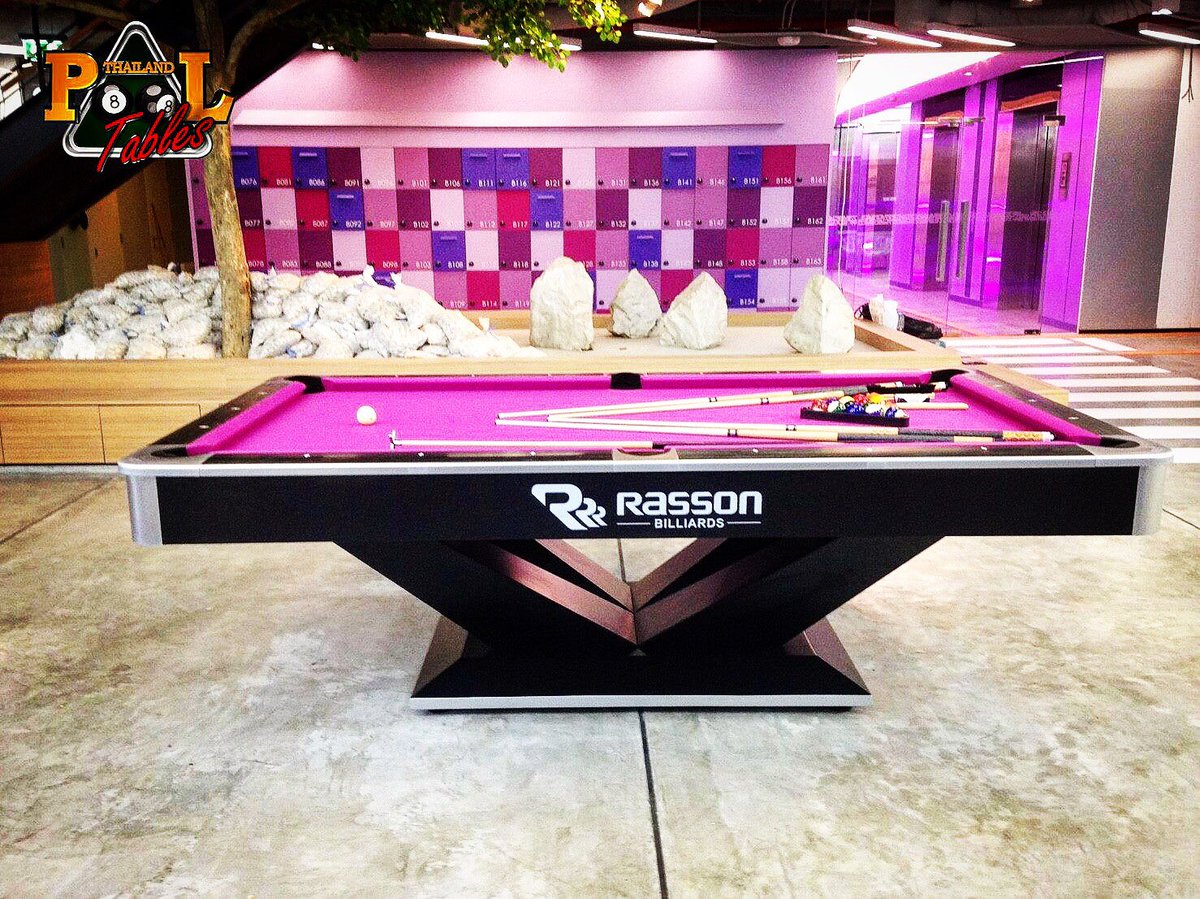 ThaiPoolTables's tweet photo. Our team just delivered a beautiful #rasson #victory #pooltable at #siamcommercialbank #officespace in #bangkok #thailand !
Thank #scbbank for your trust and business !
#billiards #pooltables #billiardtables #vshape #rassonvictory #rassonpooltable #toysforboys #bigboystoys #fun https://t.co/o7npv7oEAK