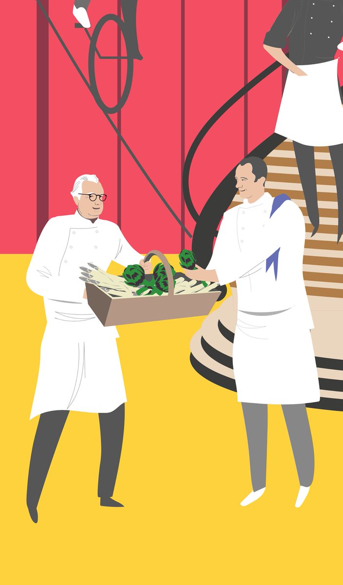 Taste_ofParis's tweet photo. Alain Ducasse et Romain Meder, complices, avec une magnifique cagette de potager, représentant la trilogie poisson-légumes-céréales du restaurant @Plaza_Athenee. Ce prestigieux duo nous fait l'honneur de revenir pour la 4ème fois à #tasteofparis !
https://t.co/EEIjohCljj https://t.co/VaQ4pe22Gq