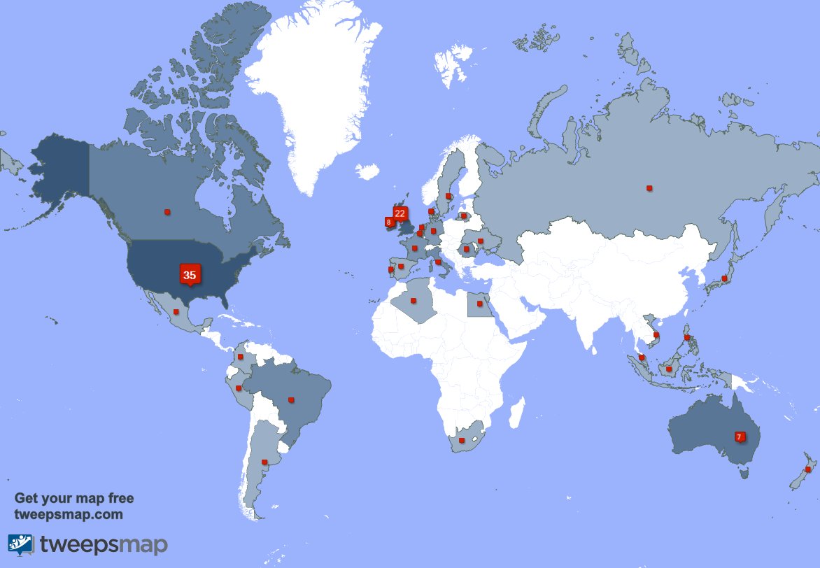 JBHWWproject's tweet photo. I have 1 new followers from UK. last week. See https://t.co/JtL43H8dpU https://t.co/7rvPA3qOis