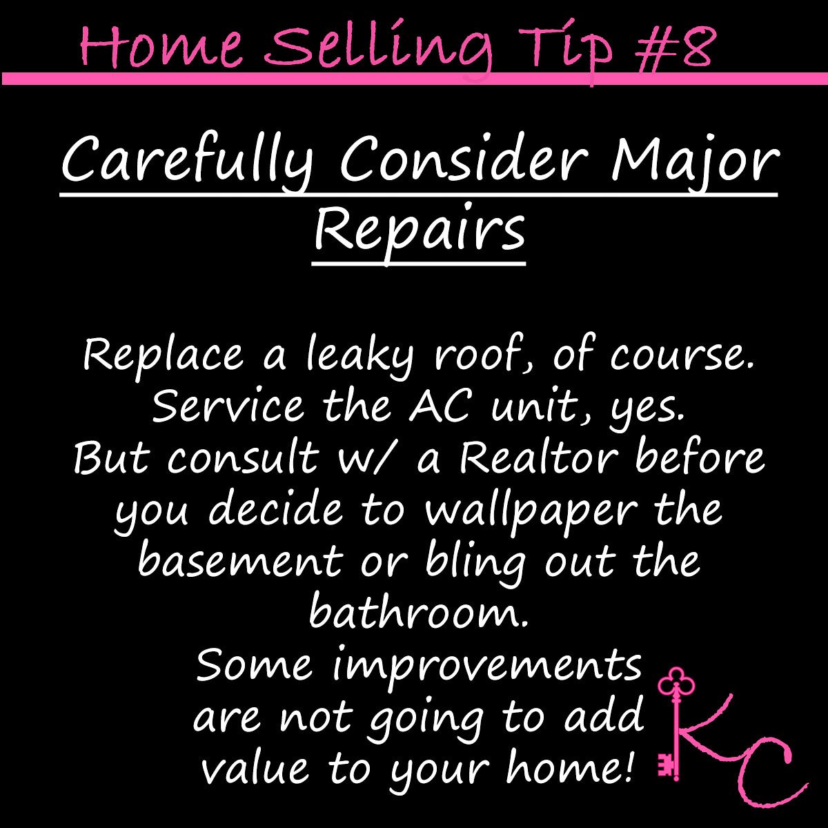 kchenoweth707's tweet photo. Home Selling Tip 8 #upgrades #realestatelife #sonomacountyrealestate #winecountyrealestate
#bayarearealestate #womeninrealestate #realestate
#wrealestate #realestatelifestyle #realestateagent
#sonomacounty #marincounty #napacounty #bayarea #winecountry #realtor  #consultarealtor https://t.co/fU6dCpXN8O