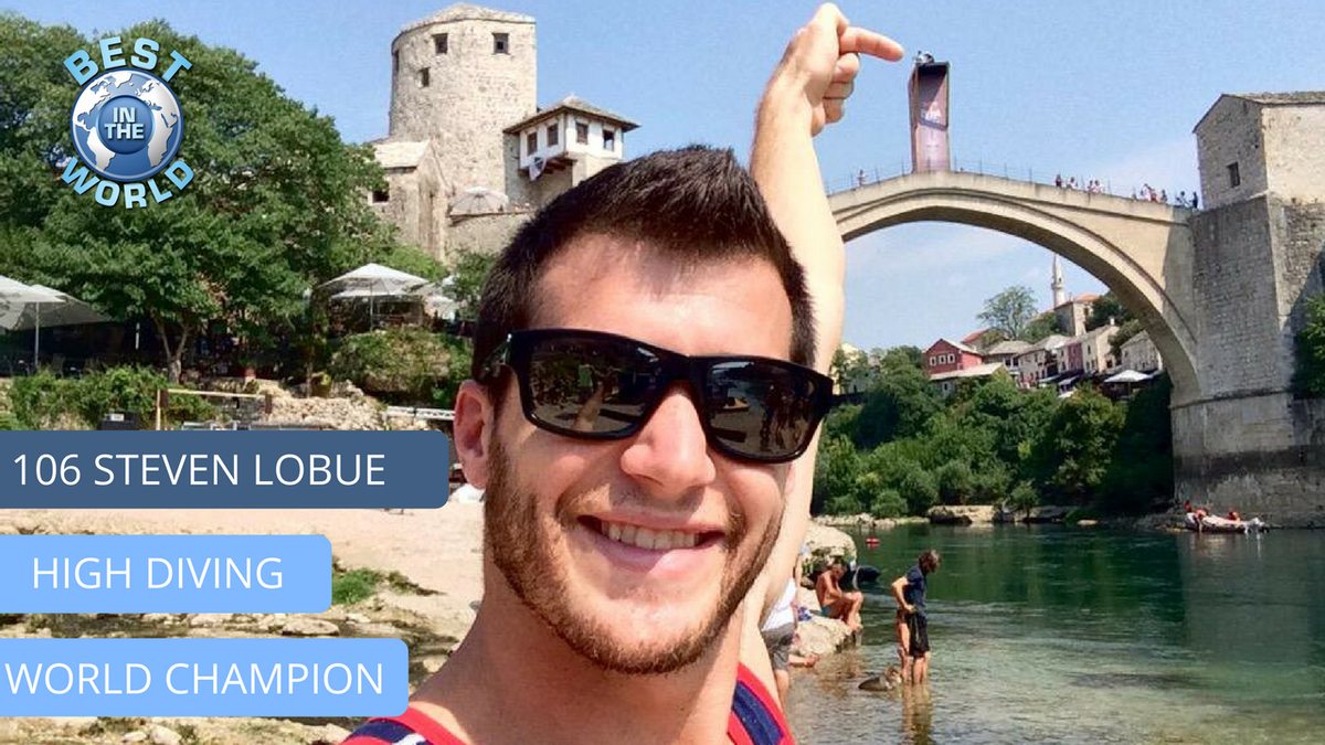 World #highdiving #champion <a href="/divelobue/">Steven LoBue</a> talks to <a href="/richard_parr/">Richard Parr</a> for #ThursdayThoughts on the Best in the World #podcast  Find out here: ow.ly/yOw530iGAJe