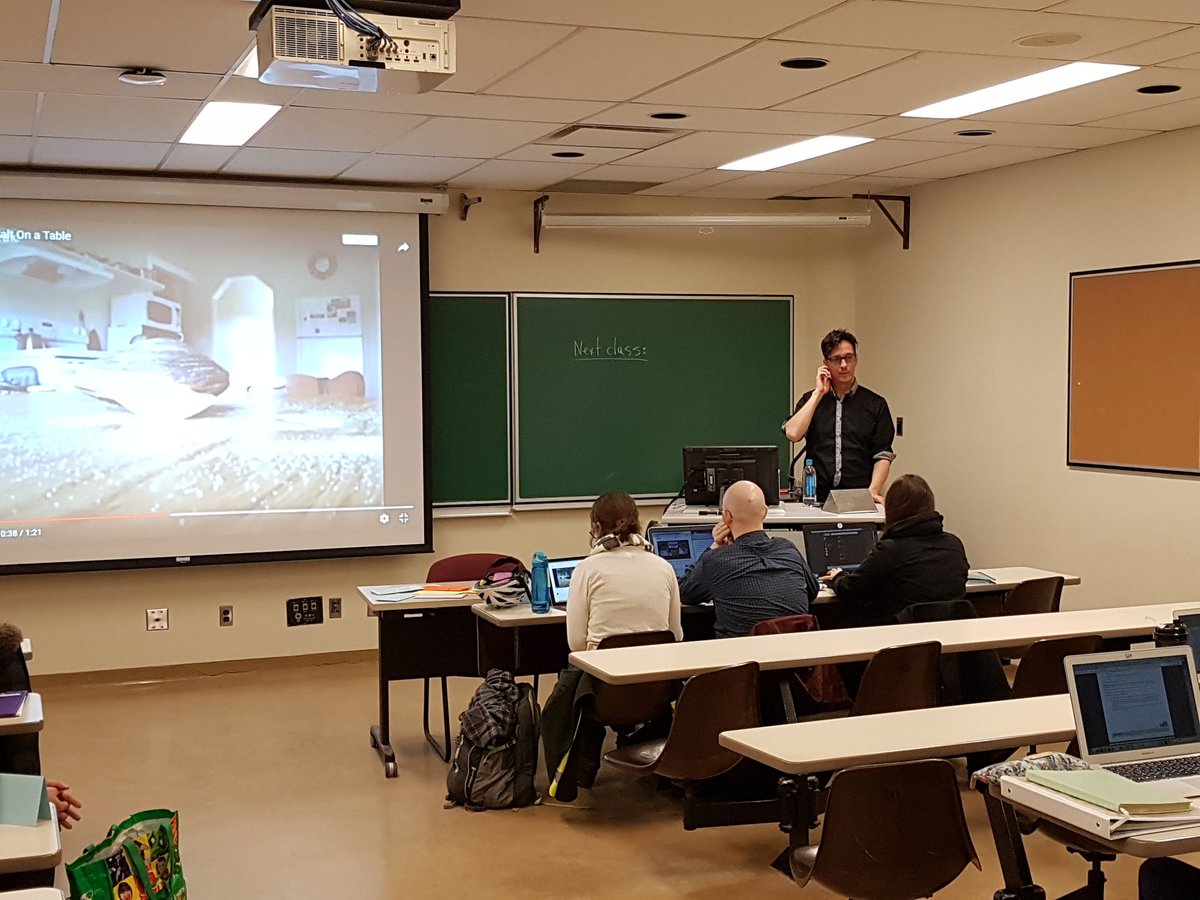 MediaSmarts's tweet photo. Today's #digilit workshop is for @uOttawaEdu! We're authenticating viral videos. https://t.co/myaooo01vO