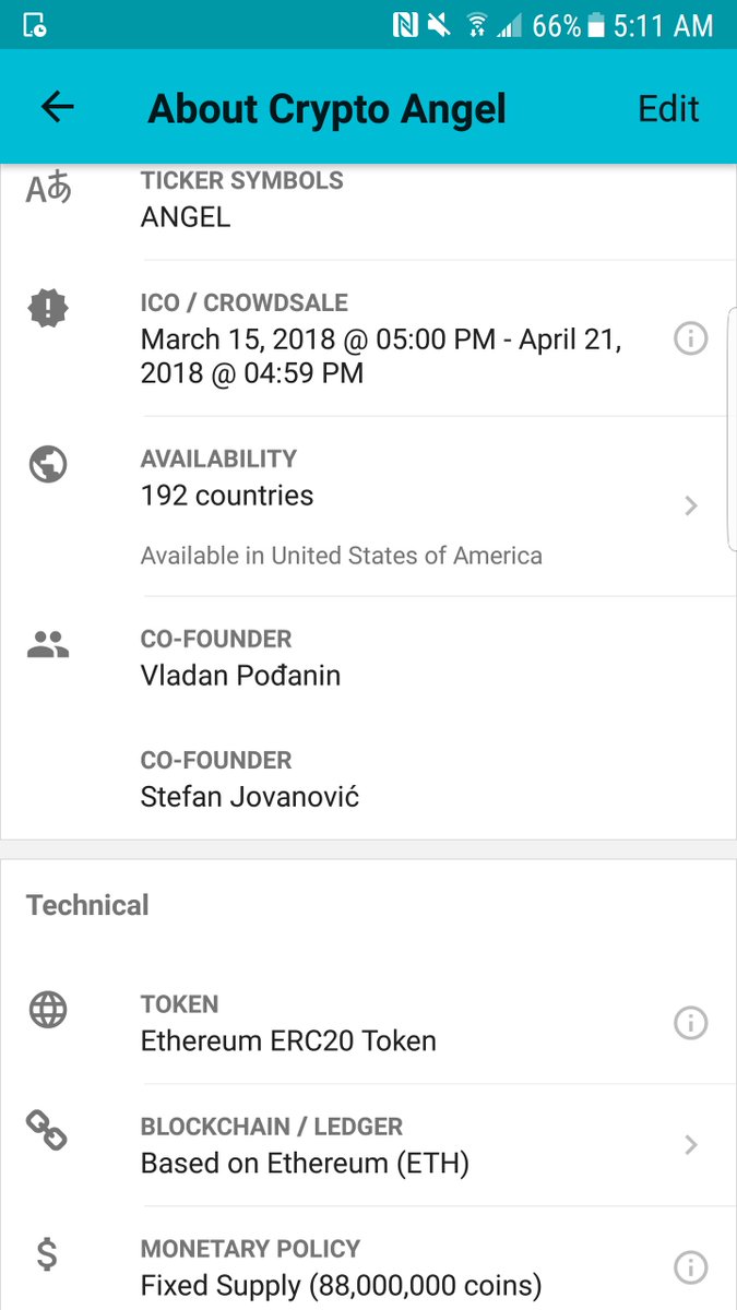 CheddurTeam's tweet image. The @cryptoangelcoin $ANGEL ICO starts in two weeks! #CryptoAngel is a #blockchain-based artificial intelligence which is designed to enhance the human thinking, planning, and decision-making processes! Check them out on the @CheddurApp to learn more about the project!