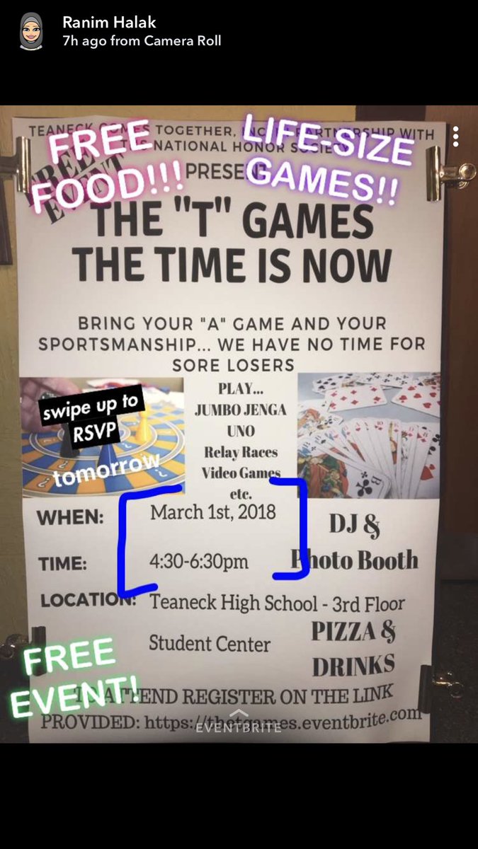 TCT invites you to our first ever “T” Games! Assemble a group of friends and play games like life size jenga and life sisa uno! It’s completely FREE and a pizza station will be there! Come out and bring your friends!