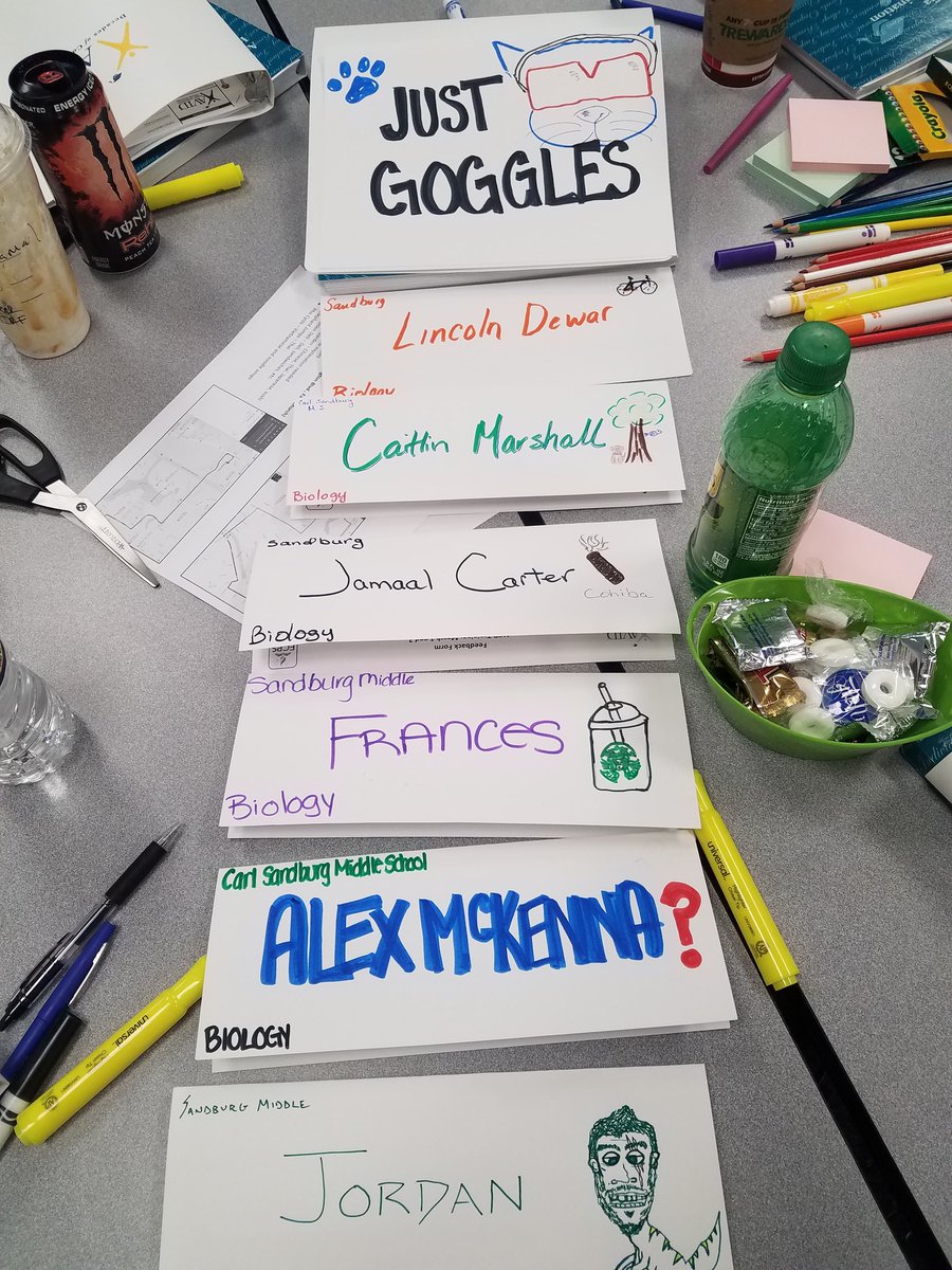 MsFDeLeon's tweet photo. Sandburg Team Name
#AVIDSCIENCE @Sandburg_MS
#PantherPride @MrsMarshallCSMS @NuttyQueteacher @jordan_labue https://t.co/PMkKA3nbrE