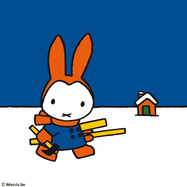 Miffy_UK's tweet photo. Little Miffy went back home
for hammer, nails and wood.
I’ll build a house for you, she said,
then did as best she could.
#ReadAlongWithMiffy #WorldBookDay #MiffysBookClub https://t.co/8lDNC8SyTr
