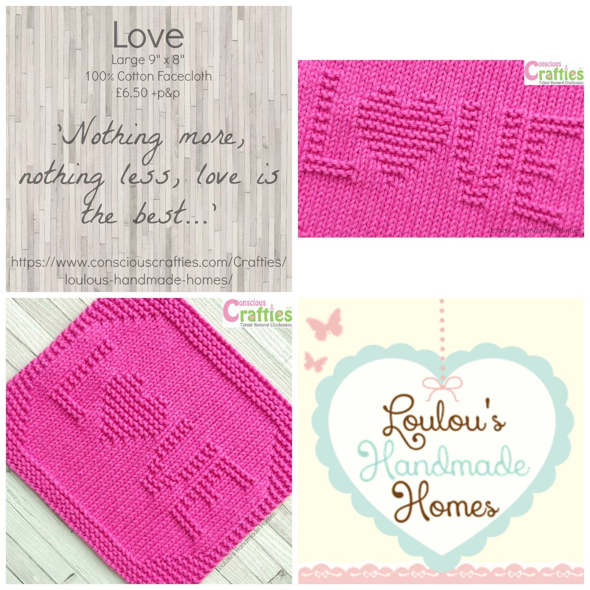 Girly Pink Love Facecloth!! Ready to go @ConsciousCrafty <a href="/Crafturday_/">#Crafturday</a> <a href="/HCraftersLounge/">Handcrafters Lounge</a> <a href="/mrs_ccc/">ClyCreativeCommunity</a> <a href="/htlmp/">Hike Those Likes</a> <a href="/HMNation/">Handmade Nation</a> <a href="/HandmadeHour/">HandmadeHour</a> <a href="/RTMyBizUK/">Retweet My Business</a> @UKBusinessRT_ @EasyRepost #handmadehour #craftbuzz #craftshout #atsocialmedia #eshopsUK #handmade #handcrafted #craft #crafthour