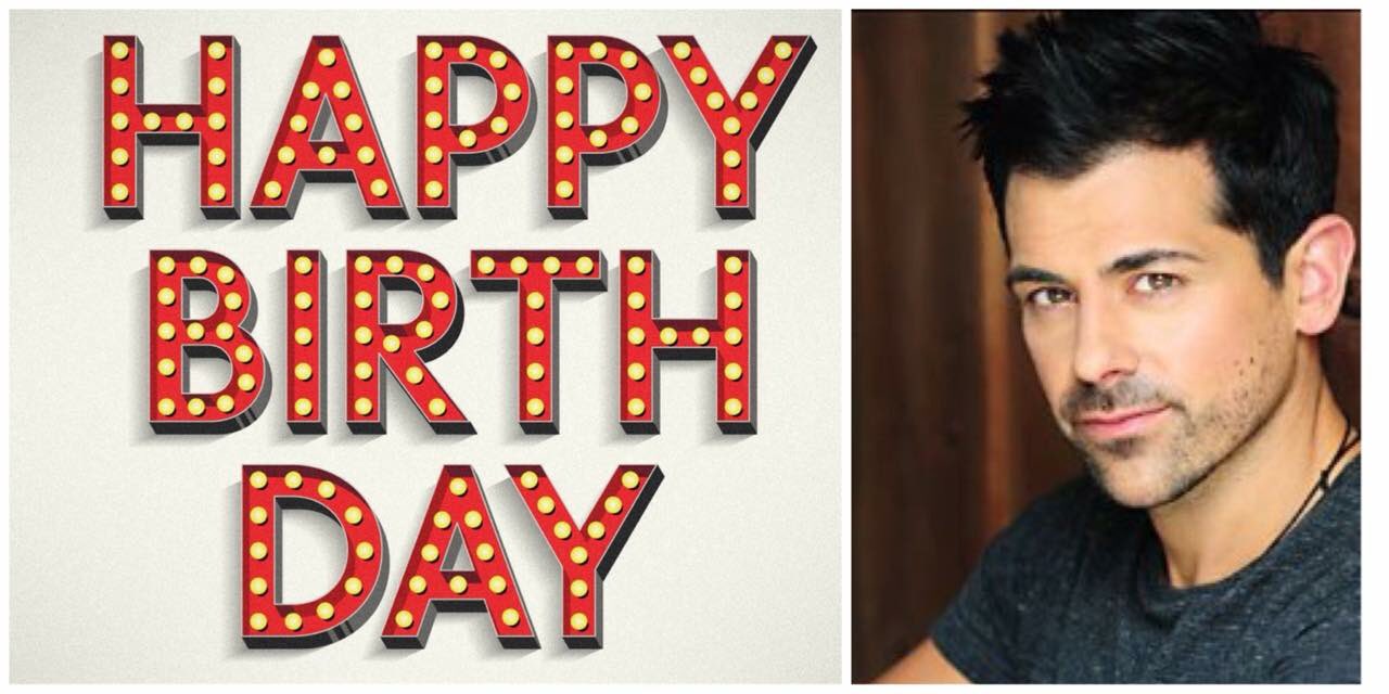 Happy Birthday Adam Huss (Tony in & STILL WAITING IN THE WINGS) 