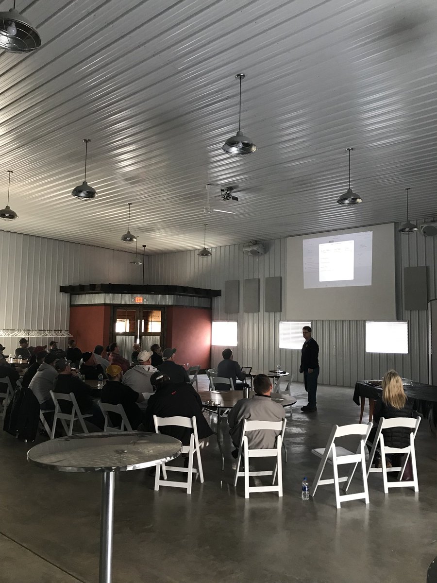 A big thank you to <a href="/USAgMan/">Michael Marlow</a> for giving a great presentation about <a href="/FieldView/">FieldView</a> yesterday in Clarion. Also, thank you to all who attended.
