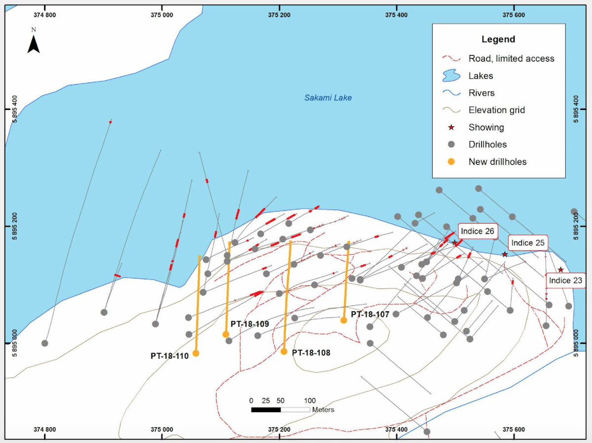 qpmcorp's tweet image. $CJC.V Mobilizes Second Drill &amp;amp; Increases its #DrillingProgram to 8,000 metres at Sakami #GOLD ow.ly/Zu5230iGVaA @Investor_Intel @DigMedia @miningnews