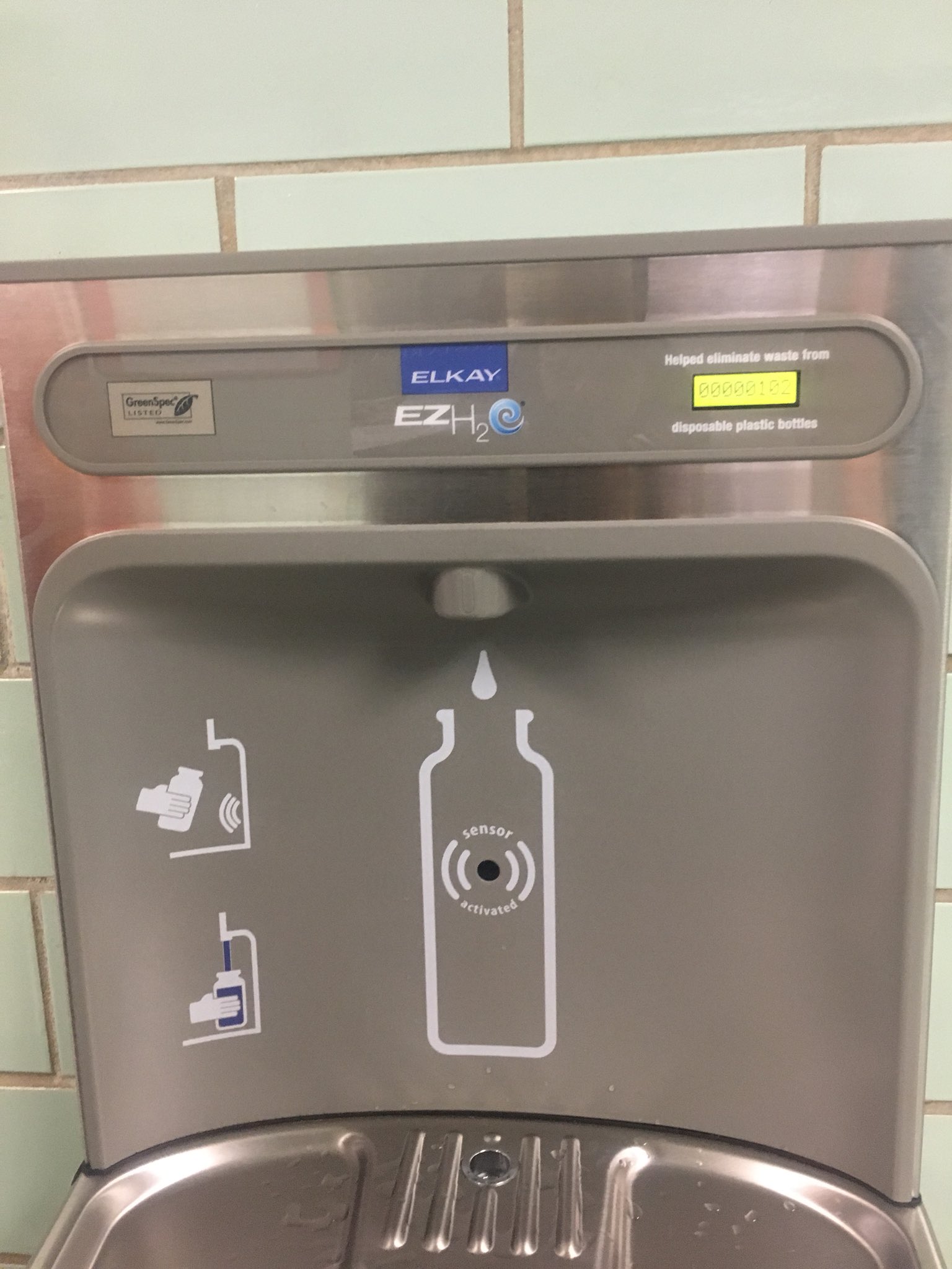 Rohini Tohan on Twitter "Our newly installed Water Bottle Fillers