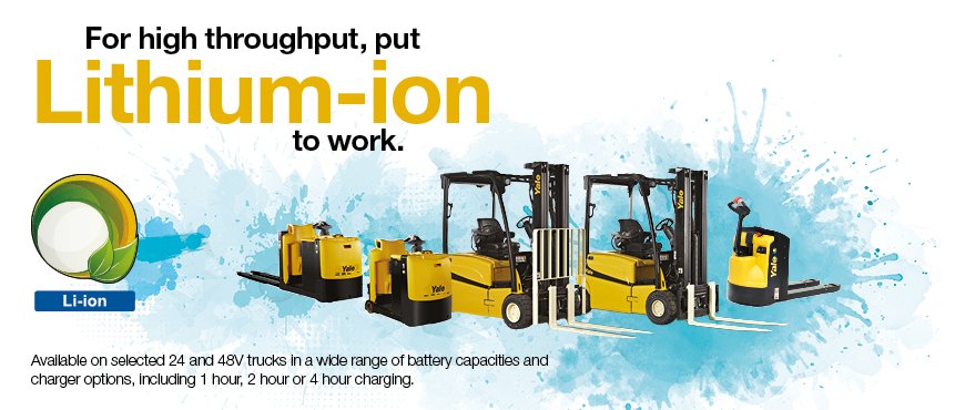 #Yale Lithium-ion solutions help customers deliver increased productivity in multi-shift applications through eliminating the need for replacement batteries - goo.gl/nt2TWA