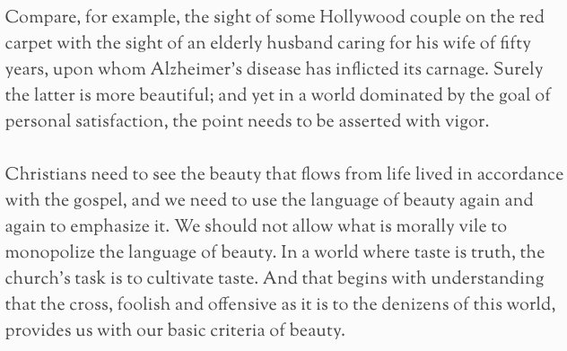 between2worlds's tweet photo. Carl Trueman on the need for Christians to emphasize the standards of true beauty.  https://t.co/uiOmIqTxnx https://t.co/VVI8gv2mFl