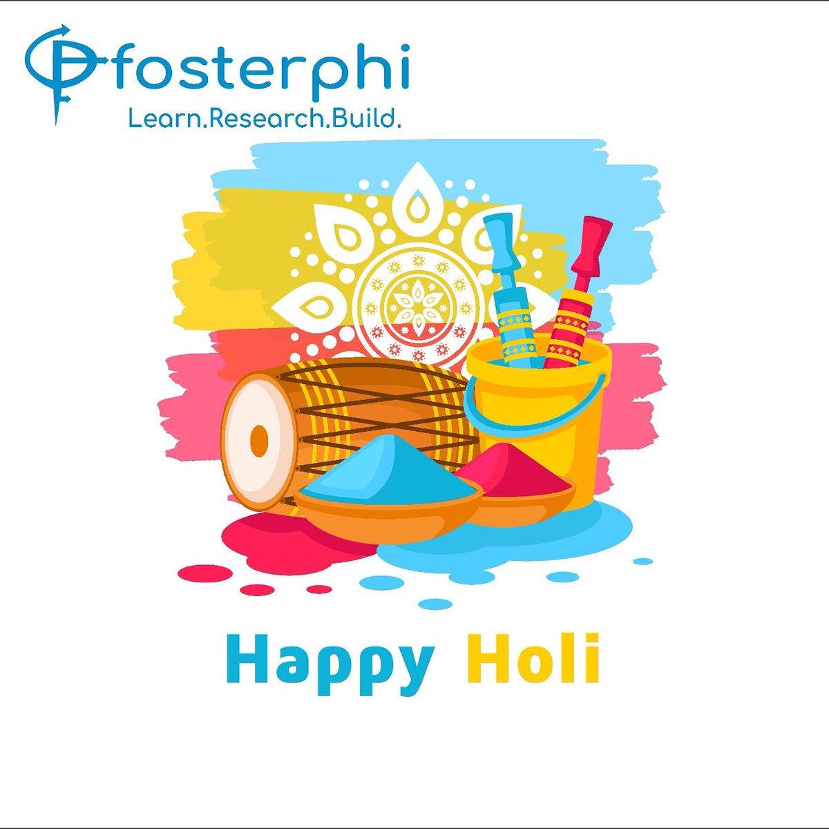 fosterphi_india's tweet photo. #fosterphi wishing you #happy #holi https://t.co/31oulEna5D