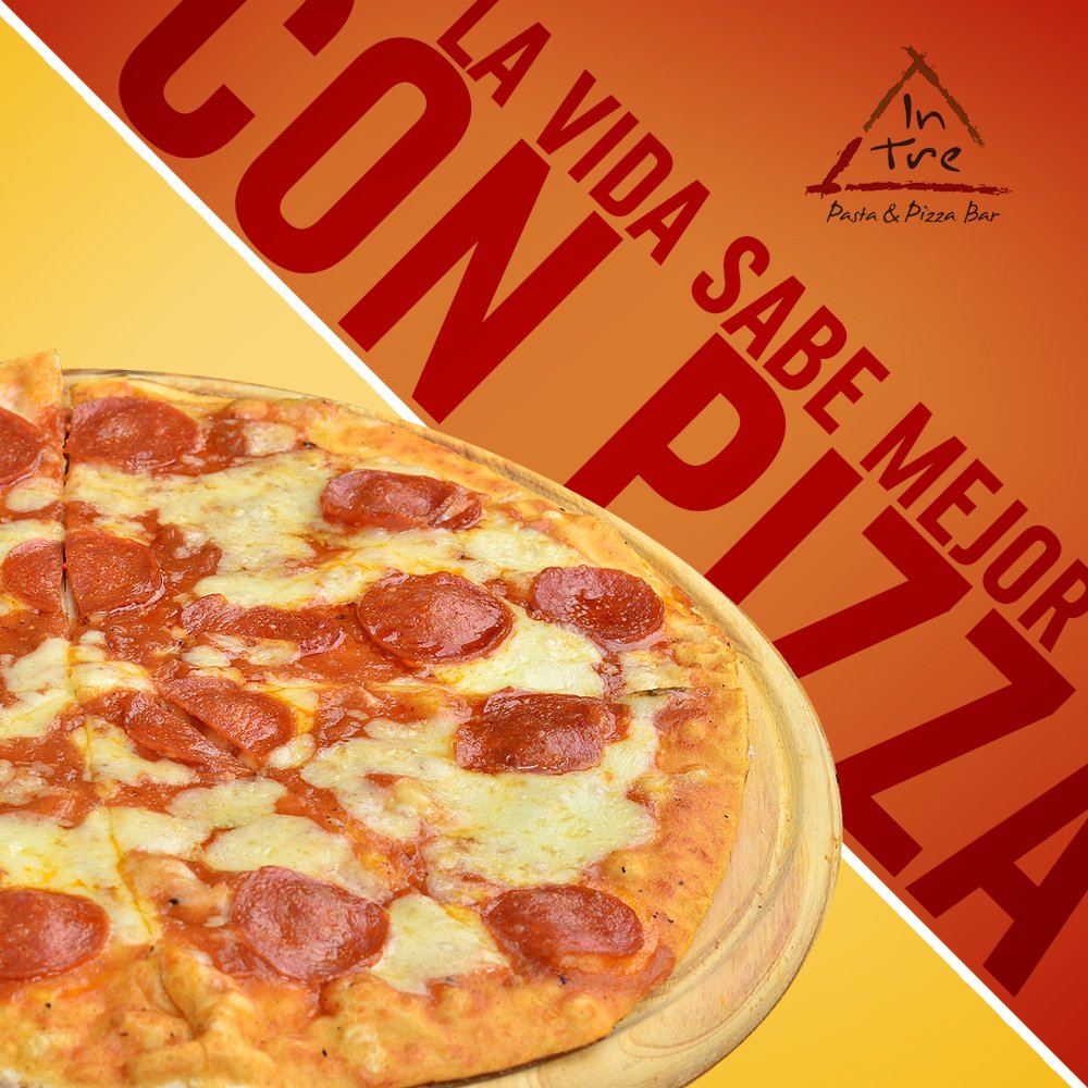 In_Tre's tweet photo. El sentimiento de vacío en tu vida solo lo puedes llenar con una Pizza y que mejor que una Pizza de In Tre, ¡Son Las Mejores! https://t.co/eqUoUMdkAJ