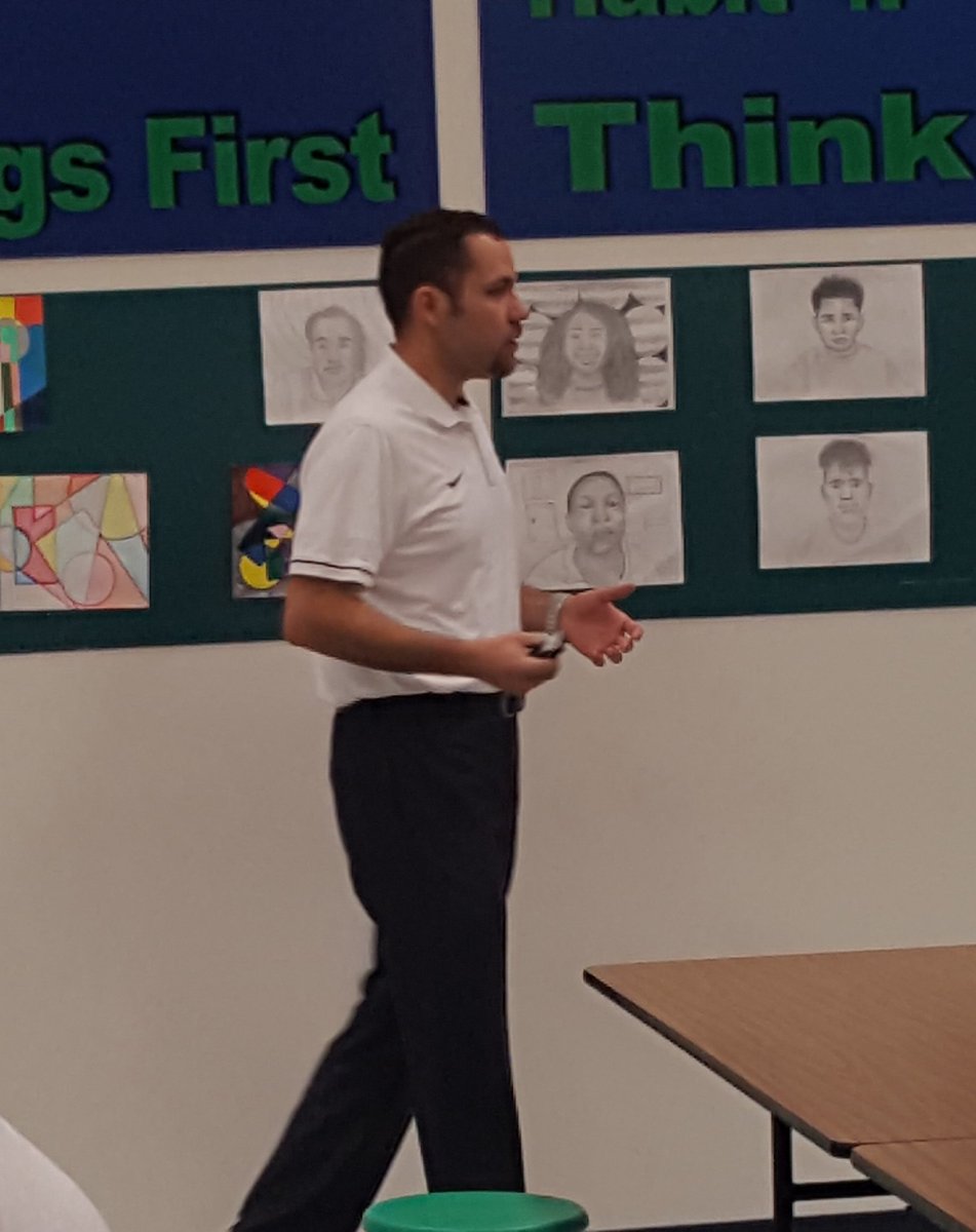 wesleyme2's tweet photo. Turning Points guest speaker Mr. Arreola, NSHS principal "you have a great story to tell about overcoming adversity". @CFBISD https://t.co/S2fUMayqI6