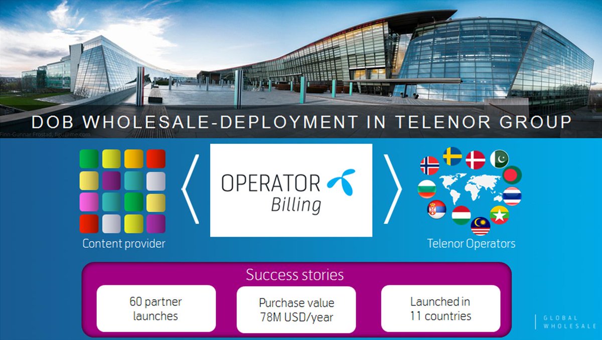 Telenor_TGS's tweet photo. 📣NEWS: Telenor now offers Direct Operator Billing, which is a convenient and secure way for your customers to purchase digital content through the phone bill. Meet us at #CapacityMiddleEast next week to get all the details @CapacityEvents https://t.co/fvZY68E5aa