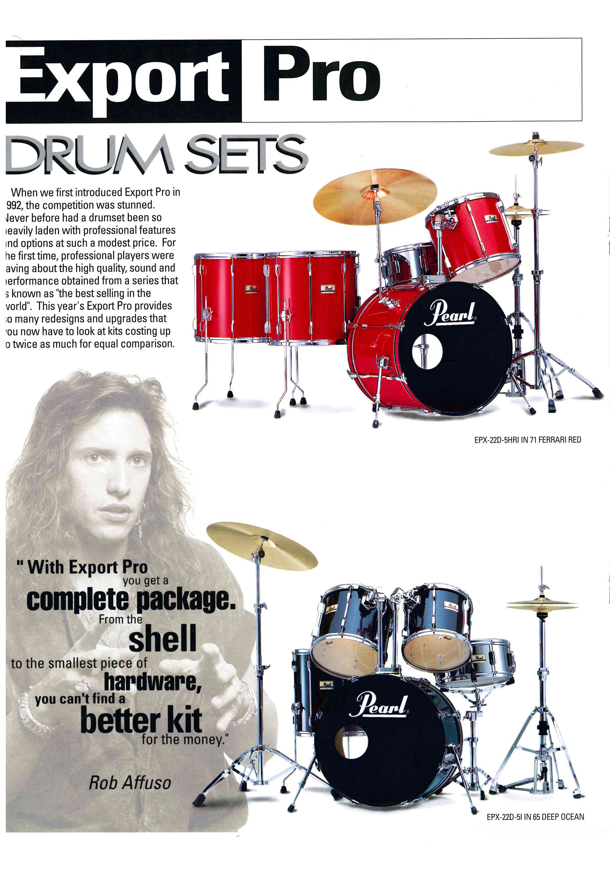 Pearl export pro outlet