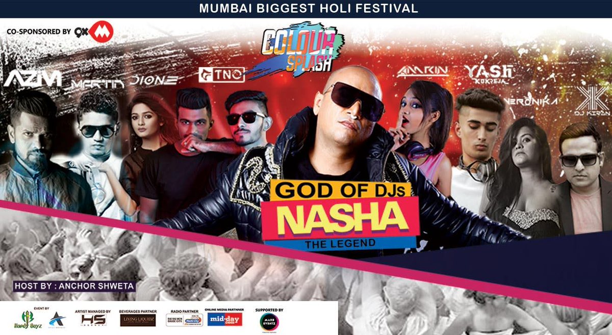 district_india's tweet photo. Has maximum #Holi fun in the maximum city! https://t.co/uccq606KBj #Mumbai #HoliParties #Holi2018 #LastMinutePlans https://t.co/4ZOMje6L7q