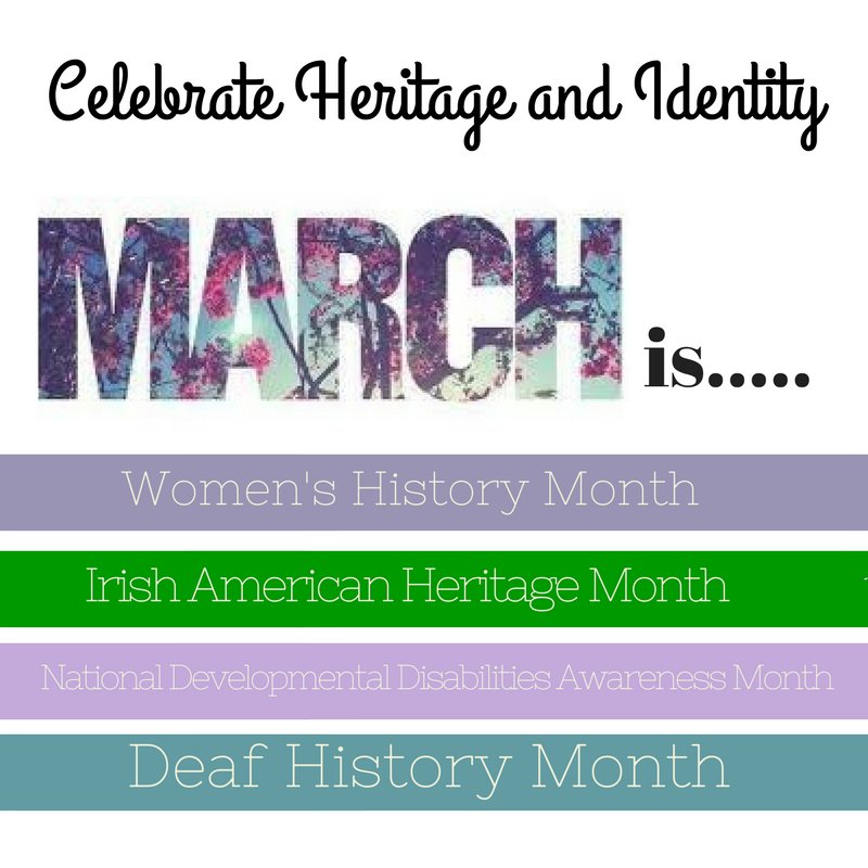 AlphaThetaGamma's tweet photo. March is Women’s History Month and Irish American Heritage Month! Celebrate heritage and identity! https://t.co/iIIQJeZtmV