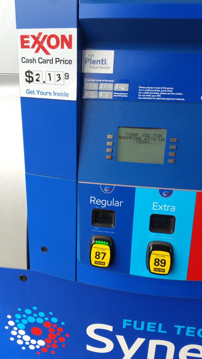 PersonalSource's tweet image. Atlanta Cheap Gas Alert: Lawrenceville Exxon reg. $2.17 / $2.13 with cash card. Johnson Rd. &amp;amp; Lawrenceville  Hwy.
#PersonalSource
#CheapGas
#Exxon