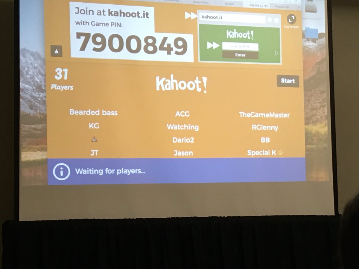 NashobaChoirs's tweet photo. Guess my nickname...
#kahoot Thanks @Google for #doctapus and #goobrics @MAMusicEd https://t.co/t6xJM1qFwh