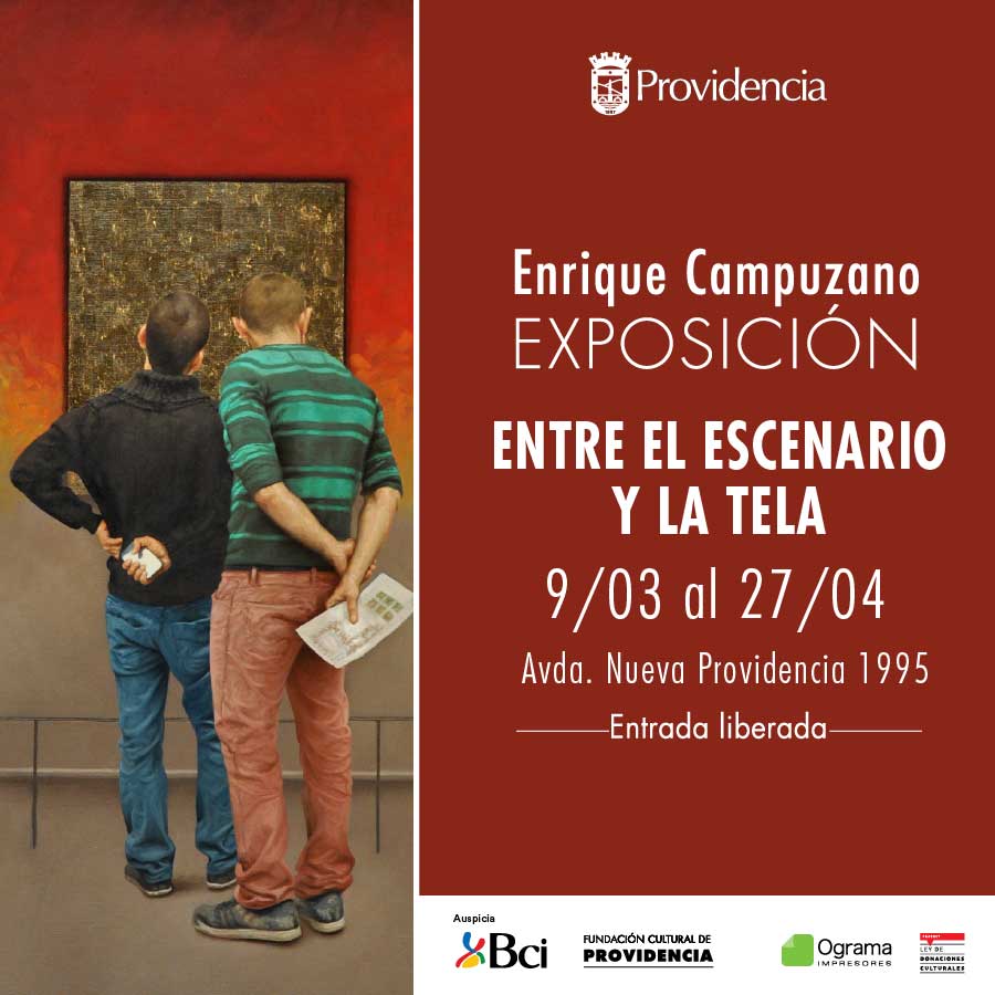 CulturaProvi's tweet photo. ¡PRÓXIMA SEMANA! El artista Enrique Campuzano presenta su exposición "Entre el escenario y la tela" del 9 de marzo al 27 de abril. Pronto entregaremos más información. #EntradaLiberada #ProviEventos #SoyProvidencia #Cultura https://t.co/T3SC340AOd