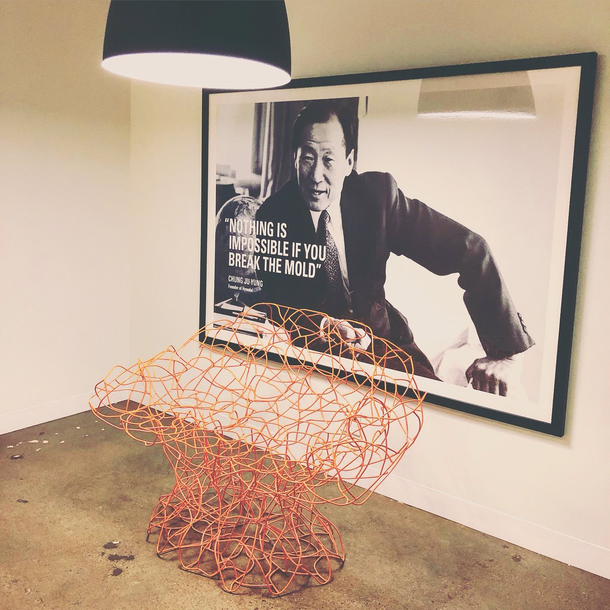 “Nothing is impossible if you break the mold” -- Chung Ju Yung, Founder of Hyundai #Leadership
