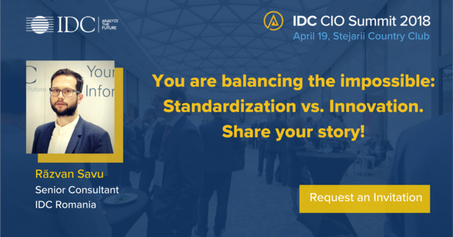 IDC CIO Summit bit.ly/2FHapeh