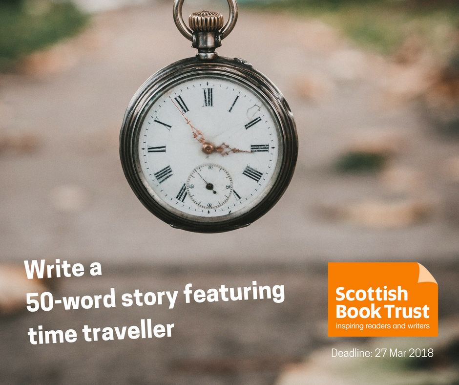 Fancy a #snowday writing challenge? Enter our 50-Word Fiction Competition for March to win very cool prizes from <a href="/LeughLeabhar/">Gaelic Books Council</a> and @LiteraryGifts: bit.ly/SBT50WFCMar2018. Open to writers aged 5-105! #WorldBookDay