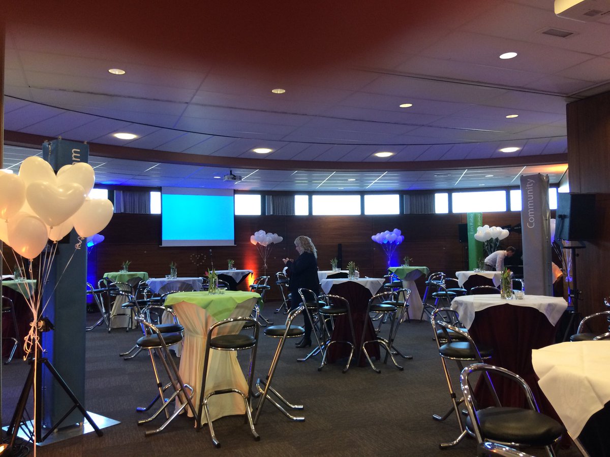 Klaar voor de medewerkersbijeenkomst @RaboOssBernheze