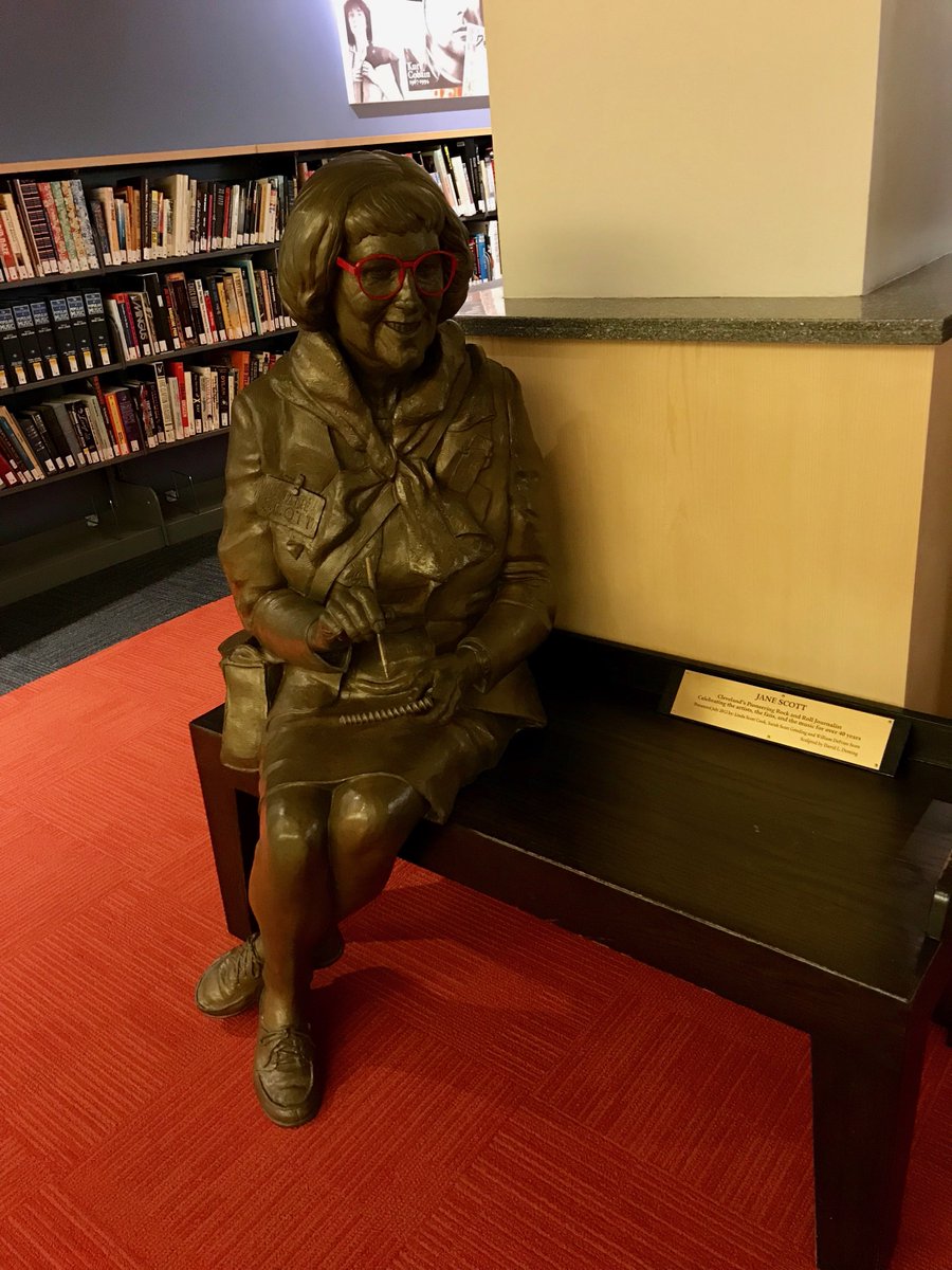 rockhall's tweet photo. Visiting @nprmusic critic @annkpowers is taking over our feed before her Author Series event tonight (you can still RSVP online): "So happy to be in the archives with the spirit of Jane watching over me!" #rrhof #amresearching https://t.co/ghNcCMNGOK