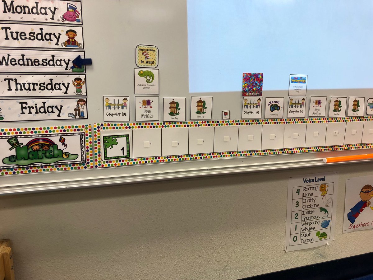 brookbears's tweet photo. Starting a new month and Ms. Nava’s class reviews their linear calendar. 4’s can better understand comparing time in a month when viewed this way🗓 Proud of staff willing to try new ideas! #notafraidtotry #wfisdEarlyLearning https://t.co/vtixurttvs