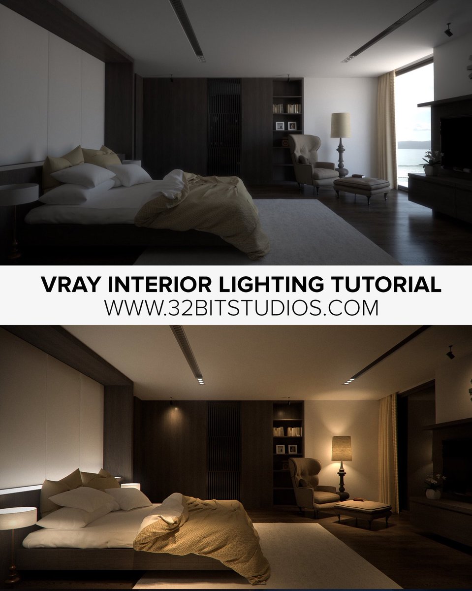 32bitStudios's tweet photo. My new VRay Interior Lighting Tutorial is now for sale at https://t.co/b3mOqViSjT

#3d #cg #cgi #vfx #vray #maya #maya3d #modo #blender3d #art #digitalart #3dsmax #3dmodeling #zbrush #3danimation #gameart #arnold #3dart #inspiring #render #rendering #conceptart #concept #sketchup https://t.co/VlB44PETsn