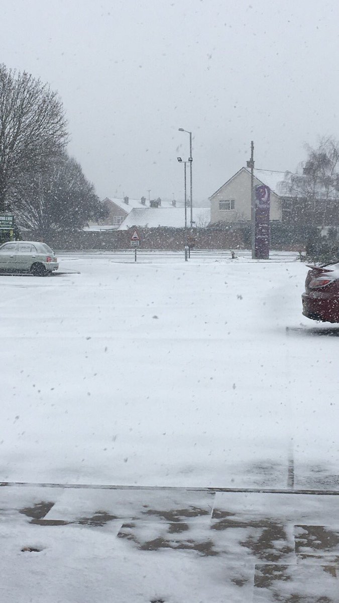 Very snowy here at Taunton East, please take extra care when you're traveling today! Stay warm and safe everyone! Business open as usual❄️❄️❄️❄️ <a href="/SouthWestAreaPI/">South West Area</a>