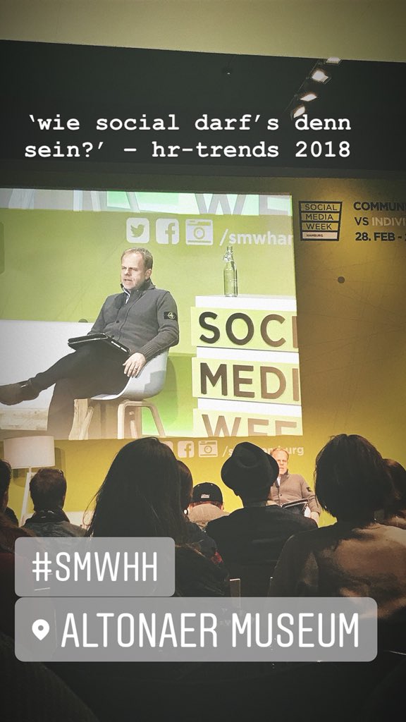 ‘Wie social darf’s denn sein?’ – HR-Trends 2018 - Wo finden Unternehmen noch passende Kandidaten? Fachkräftemangel führt zu Active Sourcing. Spannende Speaker auf der #SMWHH #smwhh18