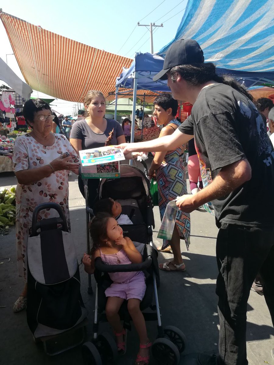 PlanLegua's tweet photo. ¡Entregando a la comunidad legüina nuestro boletín N°7 en la feria libre! Informando sobre inversiones, proyectos y el #PlanVeranoLegua 🌞 ¡Un mejor barrio lo hacemos todas y todos! 💜

@IntendenciaRM @Orrego @leguino @ortegahernan https://t.co/K12z7gjf6l
