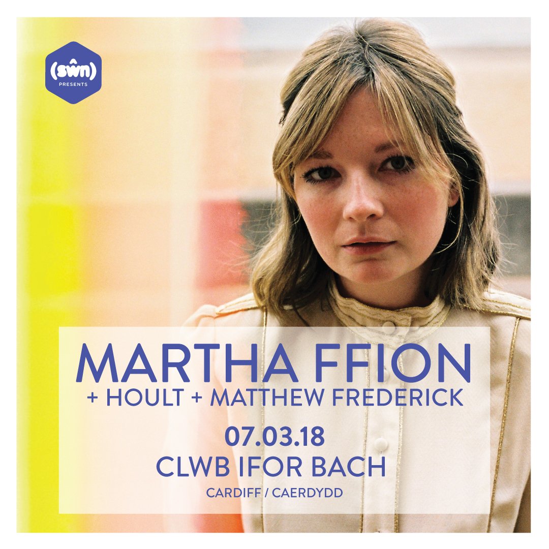 SwnFestival's tweet photo. Less than a week to go until @MarthaFfion plays @ClwbIforBach! Her debut album 'Sunday Best' is released next Friday on @turnstilemusic. Support comes from @houltuk &amp; @MattJFrederick! 

Check out her new video for 'Baltimore':
https://t.co/5D3Lt3DmAr

🎟️ https://t.co/Lf8MRGFssB https://t.co/AsZndbVPaI