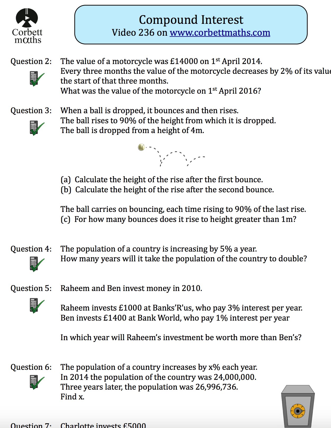 Corbettmaths On Twitter I Really Appreciate The Kind Messages Over The Past Month Praising The Textbook Exercises If You Are Looking For Exercises On A Topic Try Looking At The Textbook Exercises