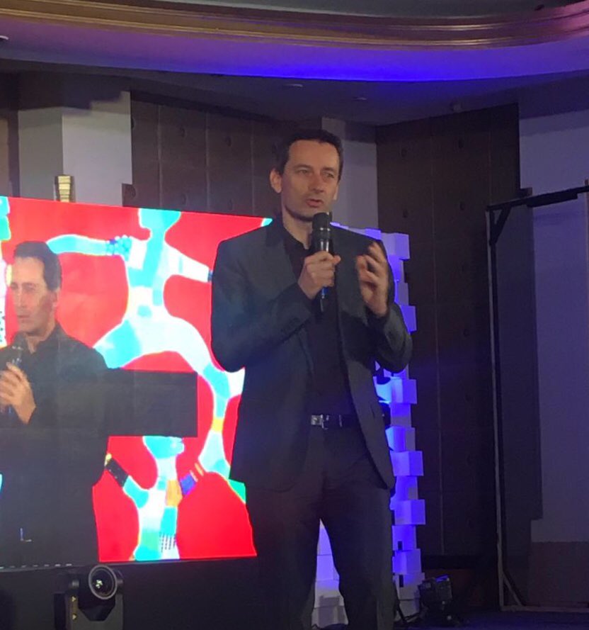 SopraSteria_IN's tweet photo. Eric Pasquier, CEO - Sopra Banking Software, presenting how Sopra Banking Software’s solutions will up the game in the banking sector for India and the global market.
#MoveUp18 #SopraSteriaIndia #SopraSteria https://t.co/2NjydDIu6p