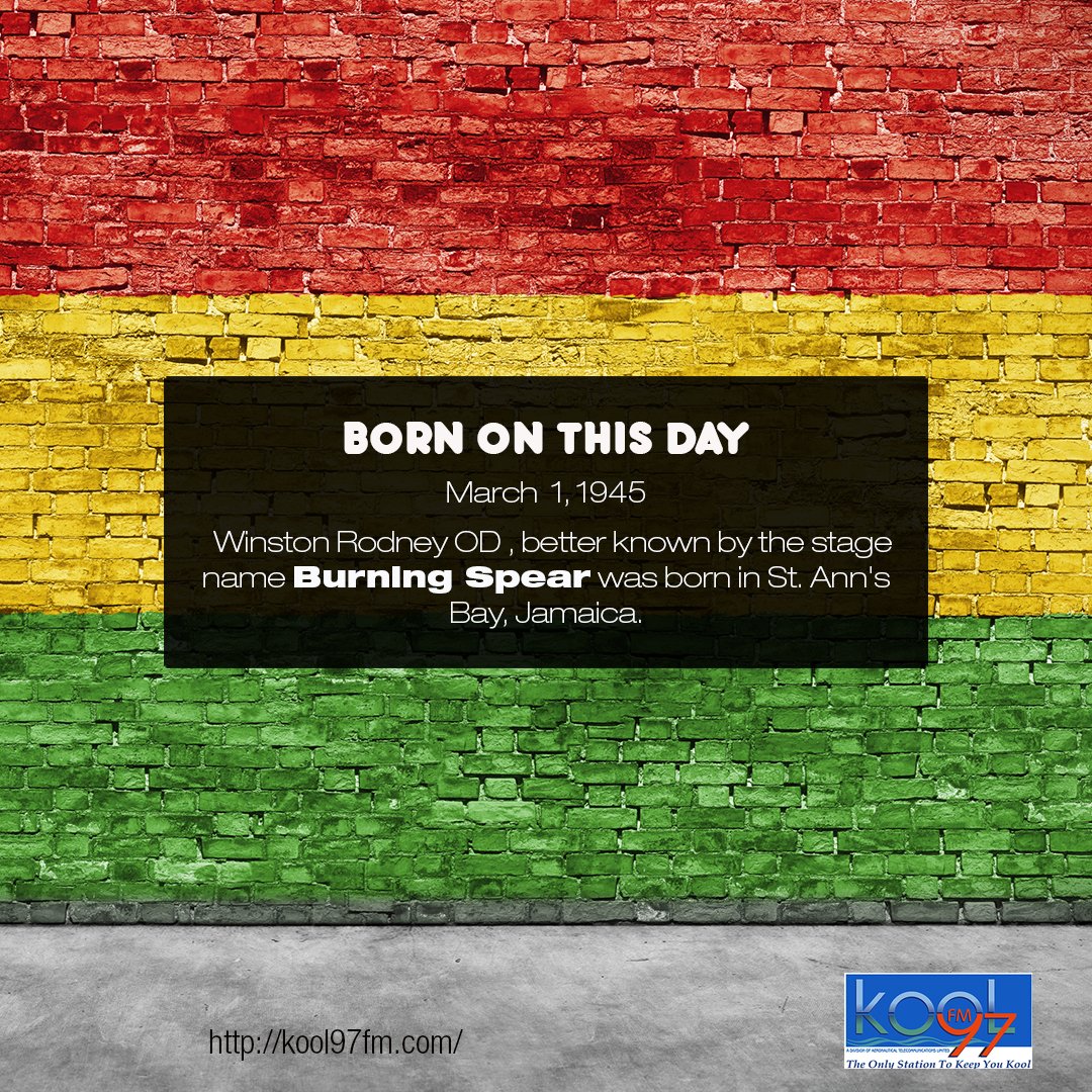 Happy Birthday Burning Spear!  