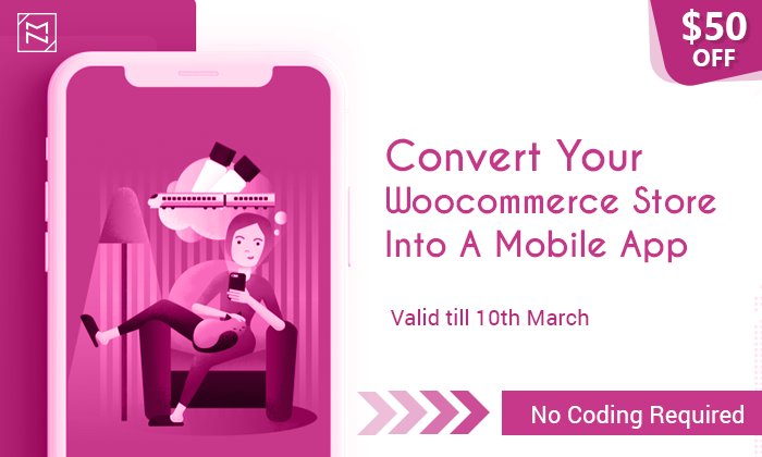 MageNative's tweet image. One Time Offer for your WooCommerce Store.
Get $50 Off on our WooCommerce Mobile App during this Pre-Launch Offer for #Android and #iOS1126.

Get it here: buff.ly/2FevOh7

Hurry Up!! Offer Ends 10th March.
#WooCommerce #WooCommerceapp #MobileApp