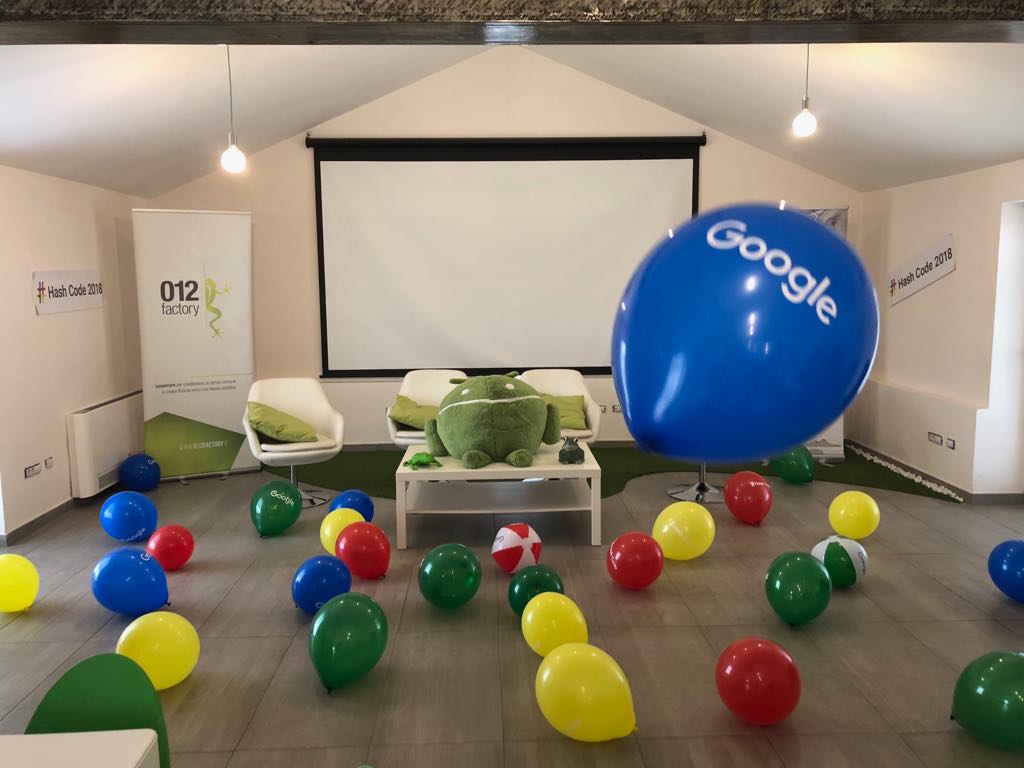 012factory's tweet photo. Stiamo per iniziare 📢
💣 012Factory insieme al @GDGCampania sta per dare inizio all'Hash Code 2018 😎
#hashcode #google #012factory https://t.co/3jVAPI0T63