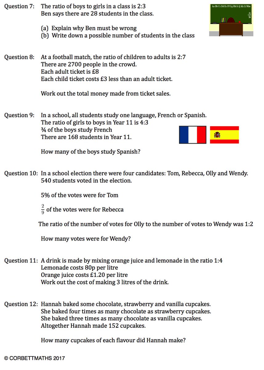 Corbettmaths tweet media