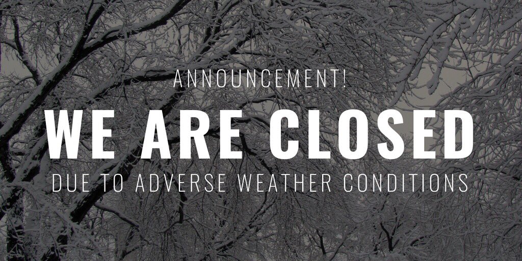 hartlepoolfe's tweet photo. COLLEGE CLOSED - FRIDAY 2nd MARCH

Due to the ongoing adverse weather the college will remain closed on Friday 2nd March. We are planning on opening as normal on Monday morning. Students use your time well to complete directed study, prepare for upcoming assessments and read! https://t.co/ITWClfcsBA