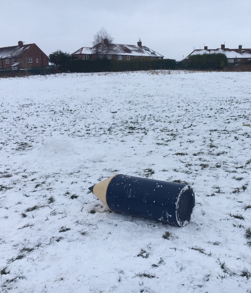 WfieldPrimary's tweet photo. Our KS2 children have just witnessed one of our parents destroying all the children’s snowmen; punching the snowmen in the head and throwing our brand new bins at them. The staff are almost as upset as the children. We don’t usually tweet such things but... https://t.co/BjUVx8O9tA