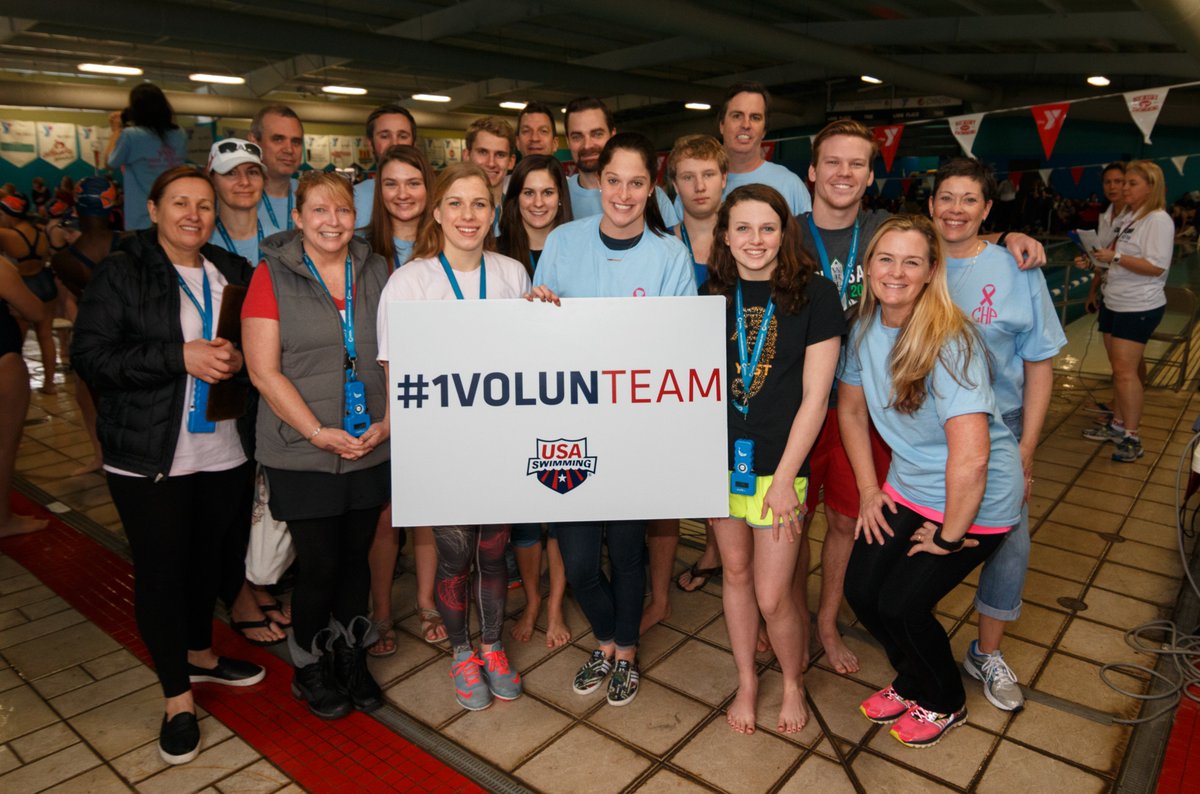 March marks the start of volunteer recognition month! We are so thankful for the 18,000+ volunteers across the country. We couldn't swim without you 👏💕

Show your gratitude for volunteers using #1VolunTeam!