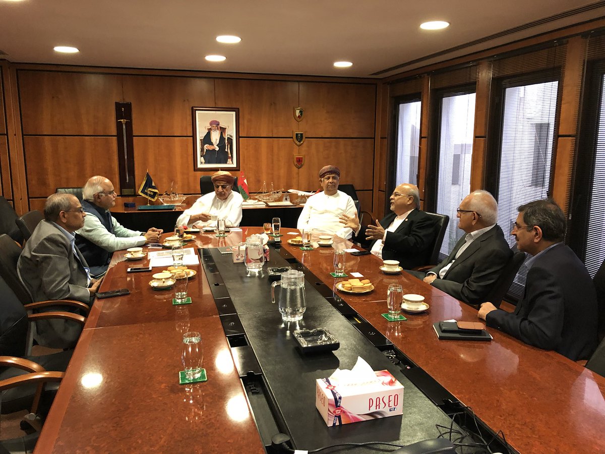 Vinay1011's tweet photo. Reached Muscat for an event by  ‘Platform for Indians to Operate, Co-Operate, Collaborate and Invest (PIOCCI); an initiative of Oman based Indians! Called on Kanaksibhai Gokuldam Khimji, the grand-father figure of century old Indian Business community! https://t.co/SPZXnR2Y22