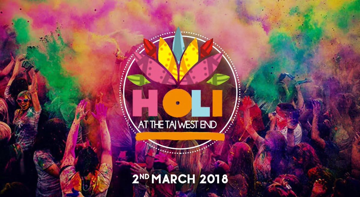 district_india's tweet photo. Throws hands and colours up in the air and shouts 'Holi Hai'! https://t.co/4gA9AcgWjm #Bangalore #HoliParties #LastMinutePlans #Holi2018 https://t.co/RipvoLMEMk